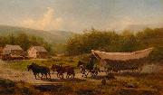 unknow artist Conestoga Wagon oil painting reproduction